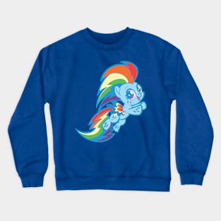 Rainbow Power Rainbow Dash Crewneck Sweatshirt